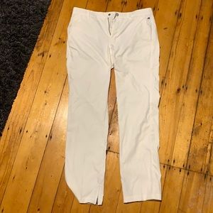 Maide bonobos white pants.